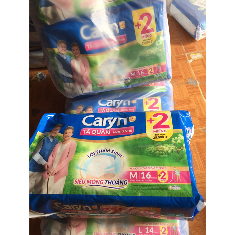 TÃ QUẦN NGƯỜI GIÀ CARYN M16+2/L14+2/XL12+2/M16/L14/XL13