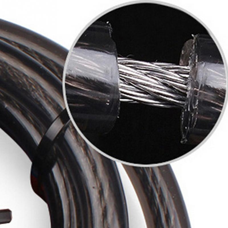 Khoá dây 5 số cao cấp cho xe đạp