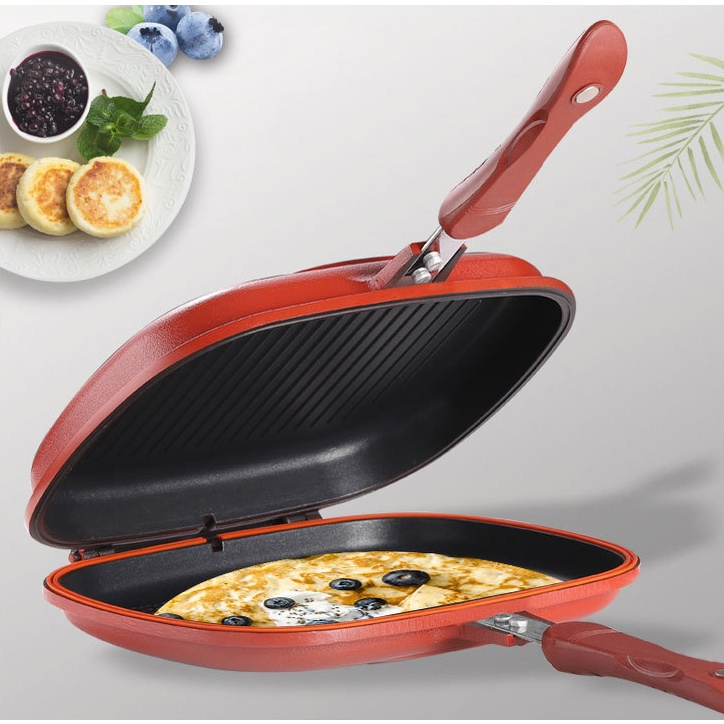 Chảo hai mặt 28cm FACT RS Chảo Chiên Hai Mặt 28CM Chống Dính Hiệu Quả Tiện Dụng Để Nấu Ăn Cho Gia Đình