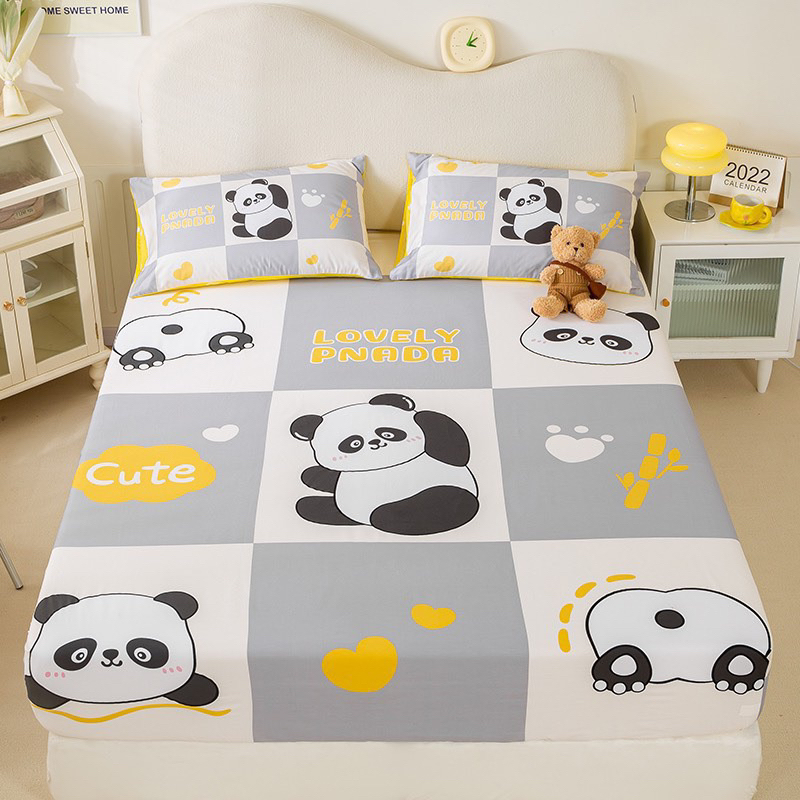 Bộ Chăn Ga Gối Cotton 3D cho bé Hàng Nhập Khẩu 100%cotton