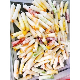 Sữa chua túi mix vị trái cây set 10 cái