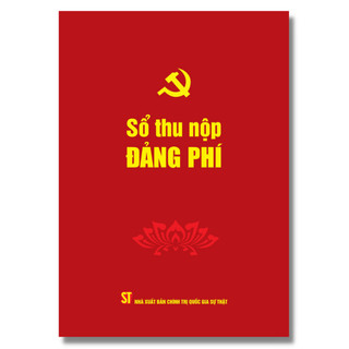 Sách - Sổ thu nộp đảng phí