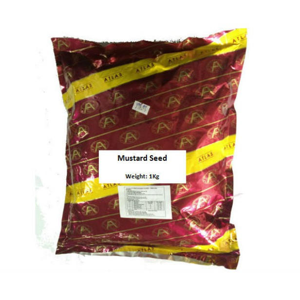Hạt mù tạt Mustard Seed hiệu Atlas 1kg