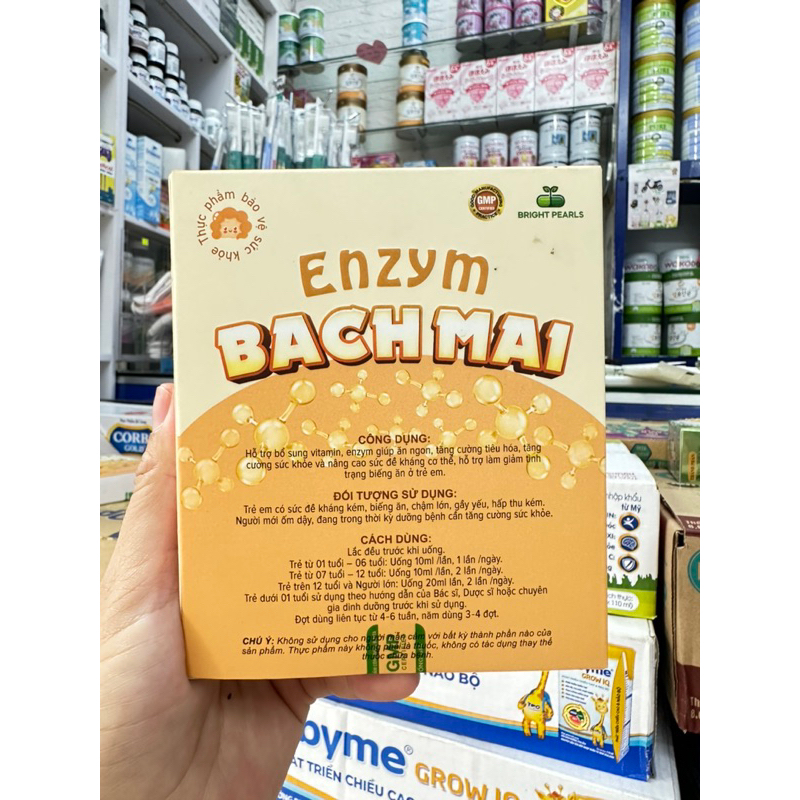 ENZYM BẠCH MAI GIÚP ĂN NGON, TIÊU HOÁ TỐT