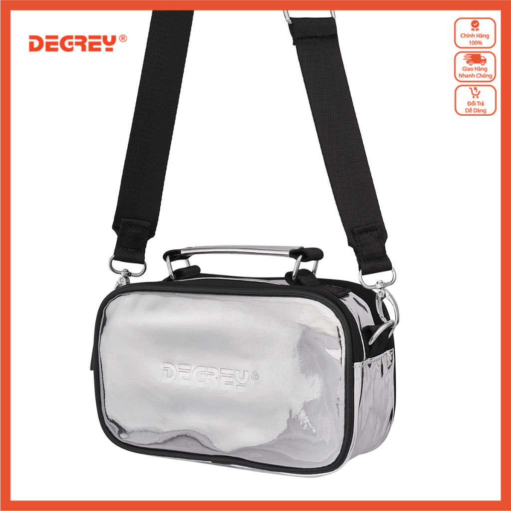 Degrey Silver Simili Bag - SILV
