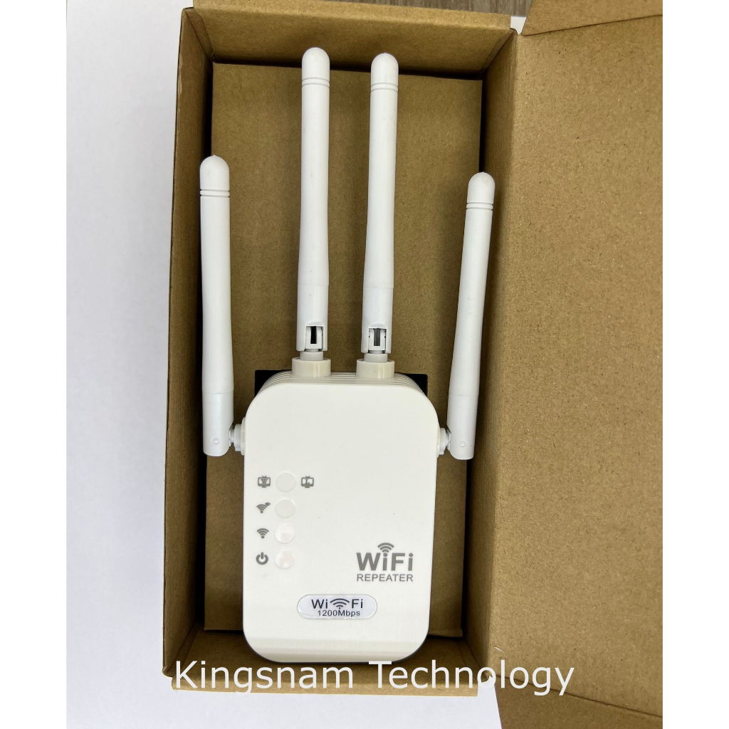 Kích Sóng Wifi 4 Râu Ăng Ten Phát Xuyên Tường Chuẩn N 1200M 300M Bộ Kích Sóng Wifi Thu Phát Mở Rộng Sóng | BigBuy360 - bigbuy360.vn