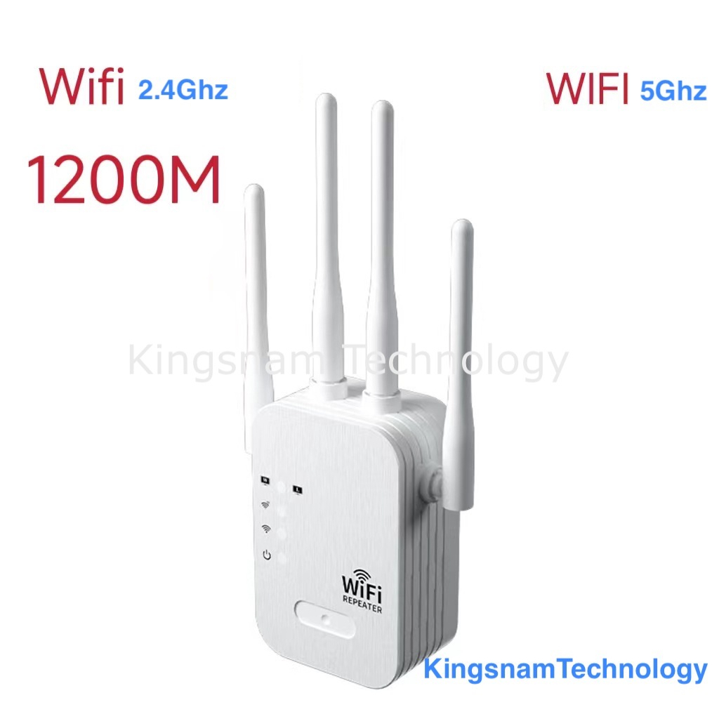 Kích Sóng Wifi 4 Râu Ăng Ten Phát Xuyên Tường Chuẩn N 1200M 300M Bộ Kích Sóng Wifi Thu Phát Mở Rộng Sóng | BigBuy360 - bigbuy360.vn