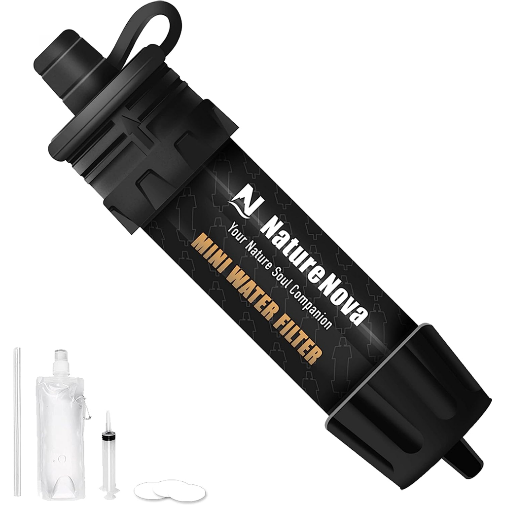 Dụng cụ lọc nước NatureNova Mini Water Filter đi rừng (nhập Mỹ)