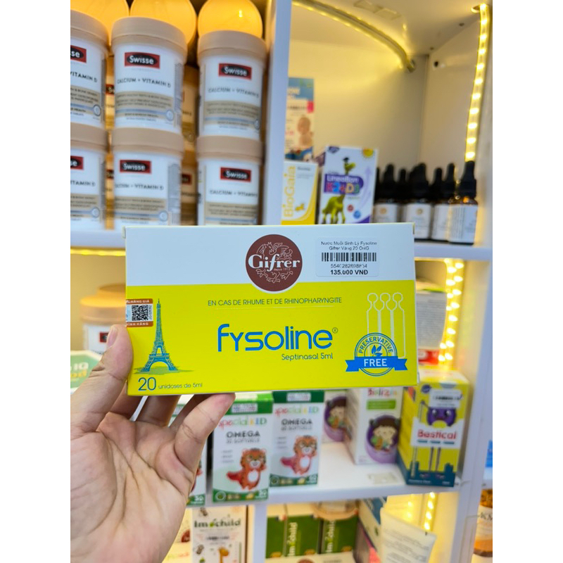 GIFRER MUỐI VÀNG HỘP 20 ống*5ml