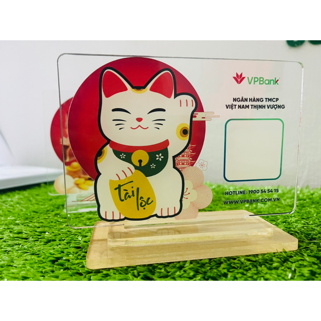 Bảng MIca trong quét mã QR giá rẻ, Mica để bàn quét QR, QR để bàn quán cà phê sang chảnh in theo yêu cầu