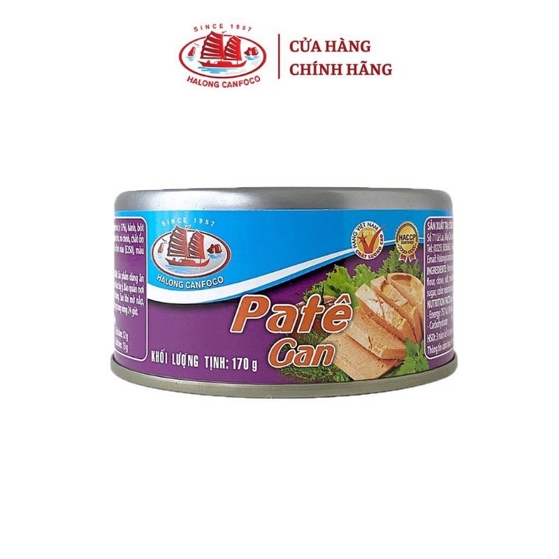 Pate Gan Heo 170g - Đồ Hộp Hạ Long