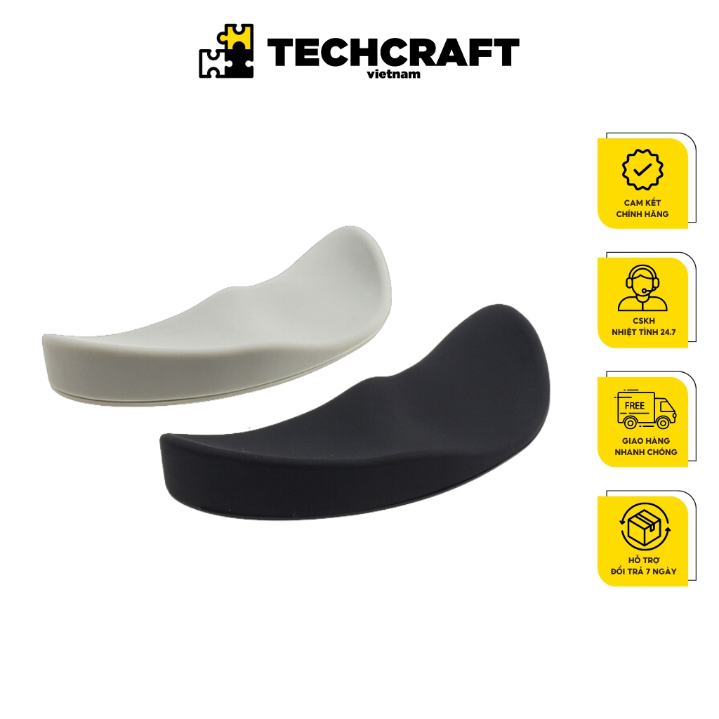 Kê cổ tay công thái học Mouse Palm Pad Silicon chống mỏi, chai sần cổ tay