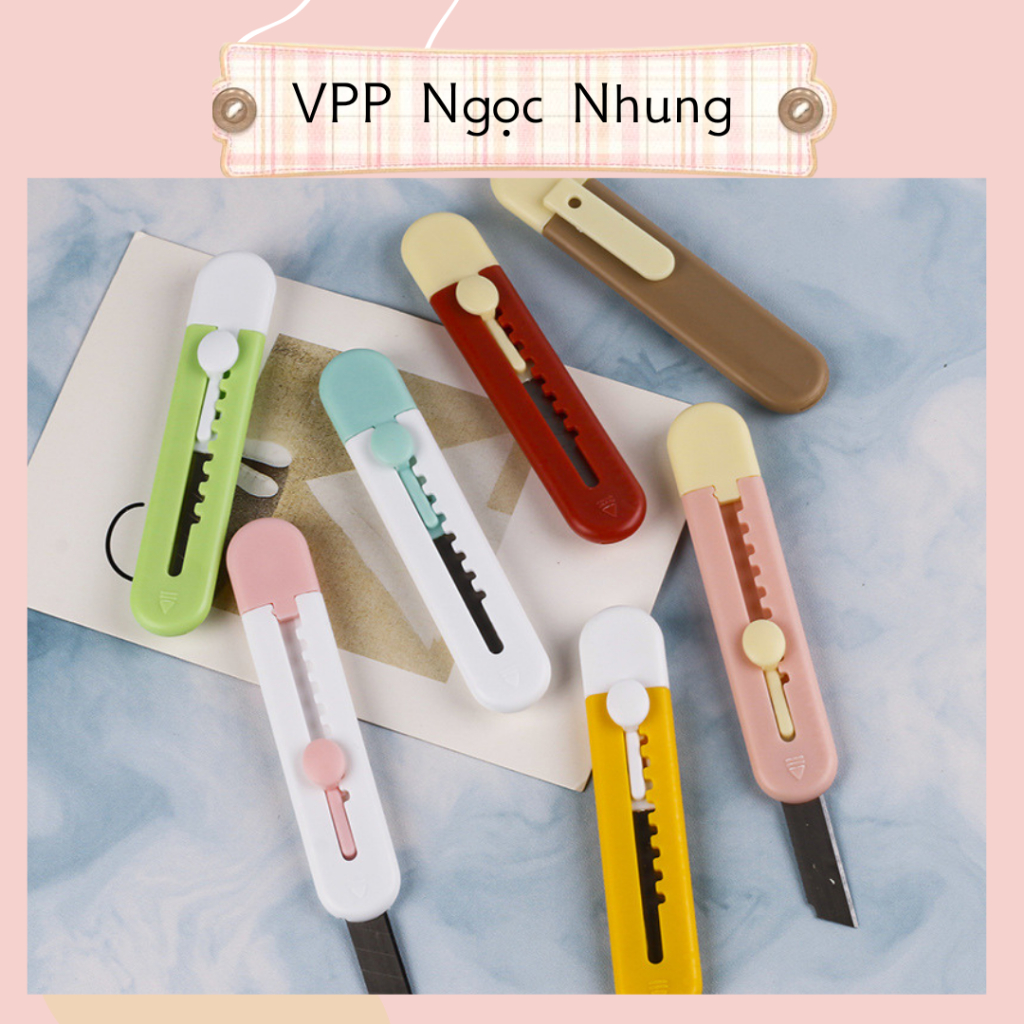 Dao rọc giấy 🔪🔪 basic mini tiện dụng (Đi đơn từ 30k)