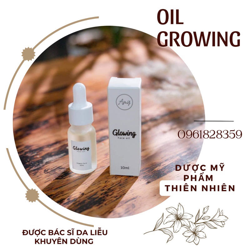 Oil Growing Giảm Thâm Mụn Căng Bóng Da