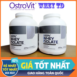 [Chính hãng] Ostrovit Whey Isolate 2.27kg 76 lần dùng - Sữa Tăng Cơ, Phát Triển Cơ, Bổ Sung Protein