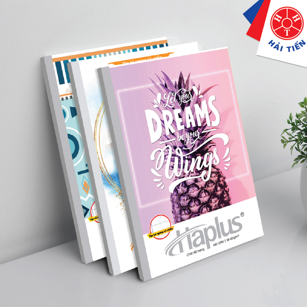 Vở kẻ ngang Haplus Hải Tiến, vở học sinh 80 trang/120 trang/200 trang