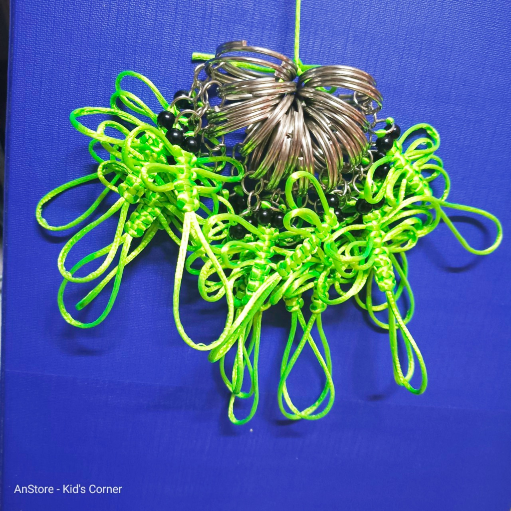 Móc Khóa Chuồn Chuồn Thắt Dây Handmade