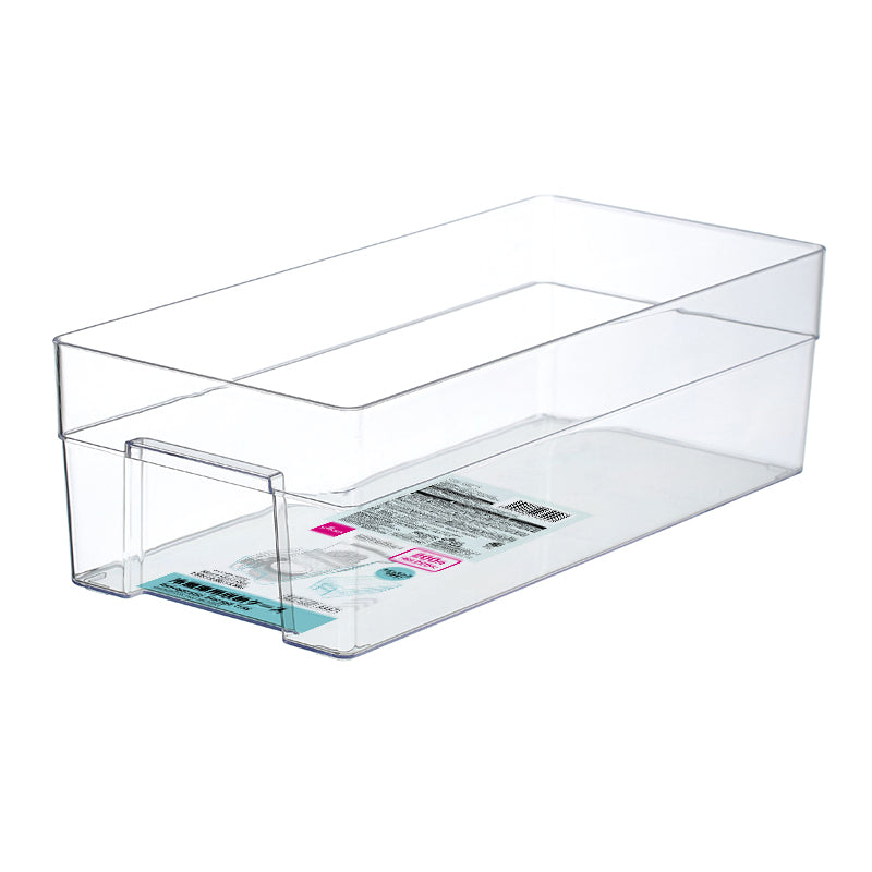 Daiso Khay nhựa đựng đồ tủ lạnh 32x15x10cm
