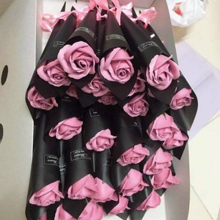SỈ 10 BÓ HOA SÁP HỒNG ĐỦ MÀU