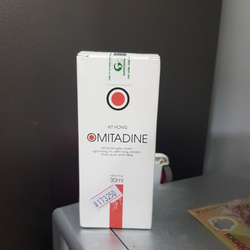 Xịt họng mitadine taimuihongTW