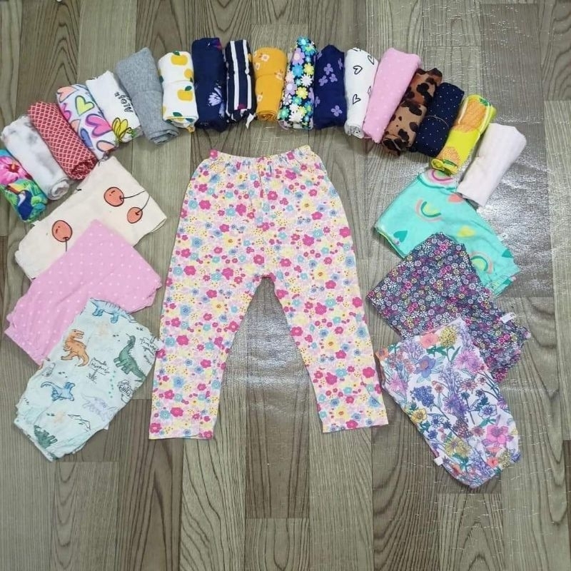 Quần dài cho bé thun cotton dày mịn siêu đáng yêu