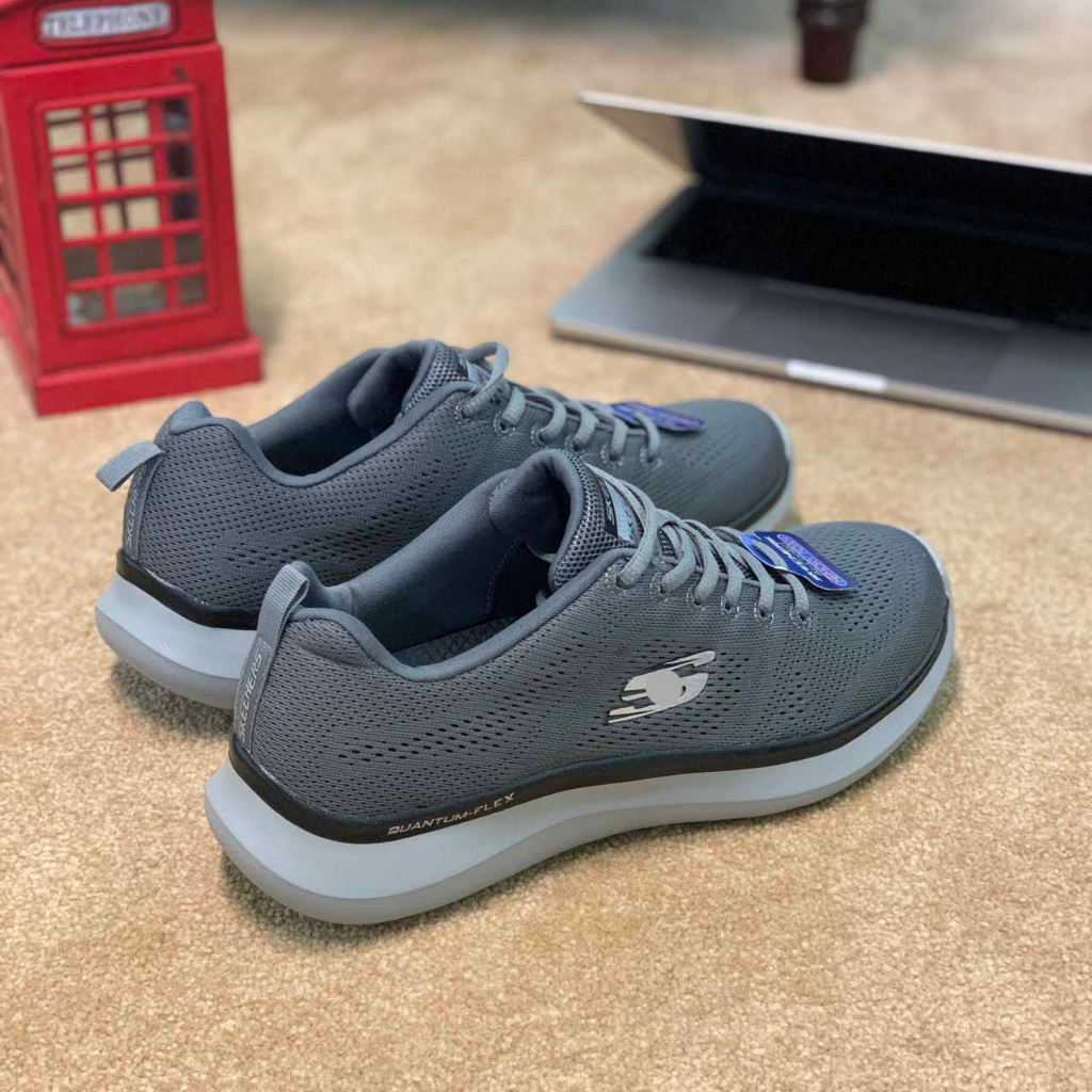52387 - Giày Skechers Cột Dây Nam Quantum Flex - Sauvuive