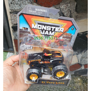 Hộp đồ chơi xe Monster Jam EI Loco Toro hàng Spin Master