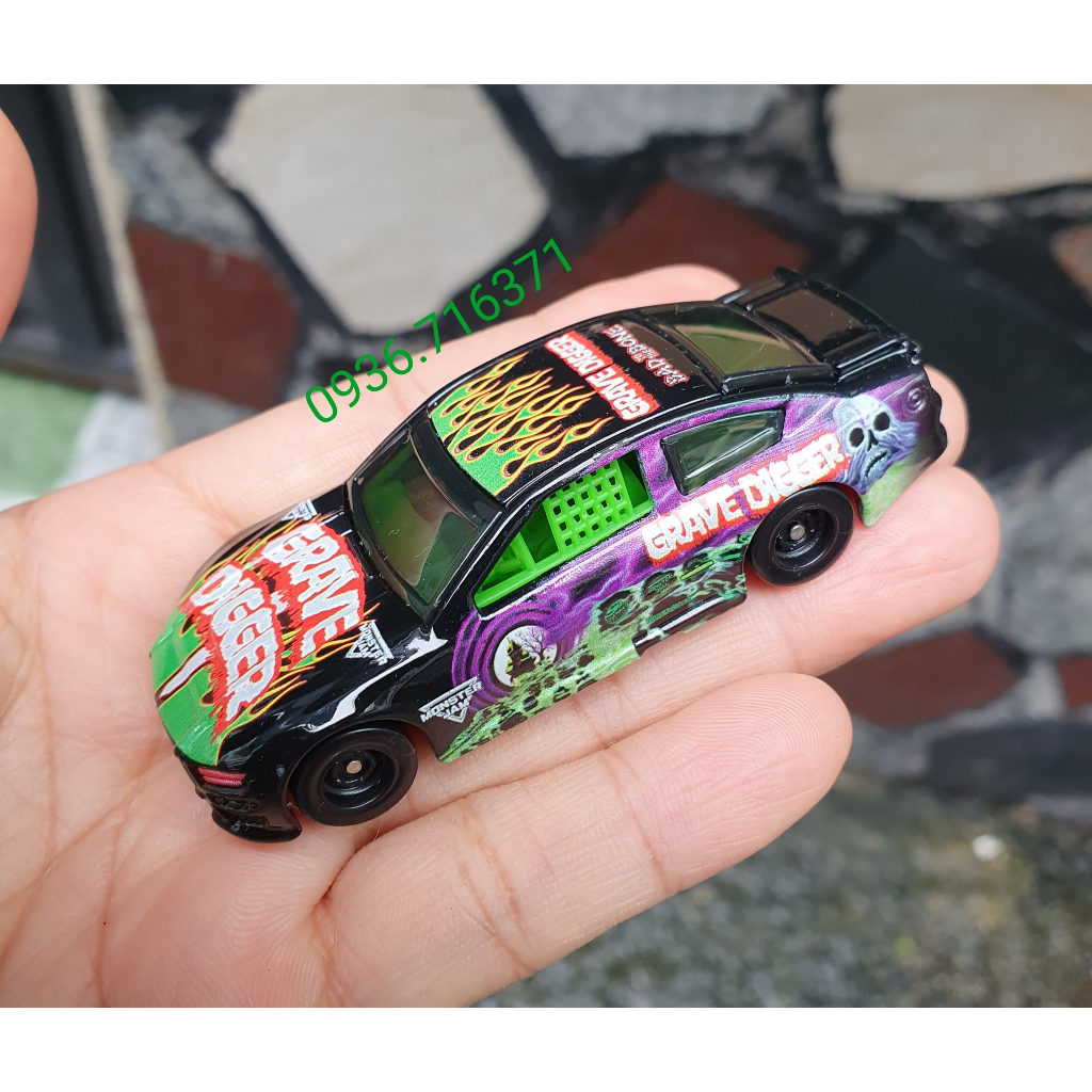Xe mô hình tĩnh Monster Jam hàng Spin Master No box