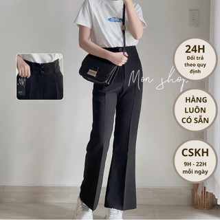 Quần tây 2 nút ống loe qt576