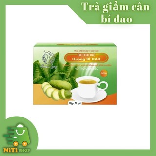 [Trà giảm cân bí đao detox NiTishop bí đao giảm cân nhanh Thiên Long