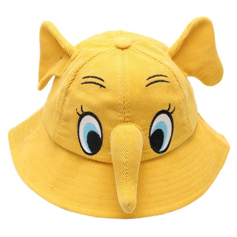 Mũ trẻ em vành dễ thương con voi mang nhẹ mát mẻ hút mồ hôi phù hợp mang đi chơi đi học NaHi ngochieu1111