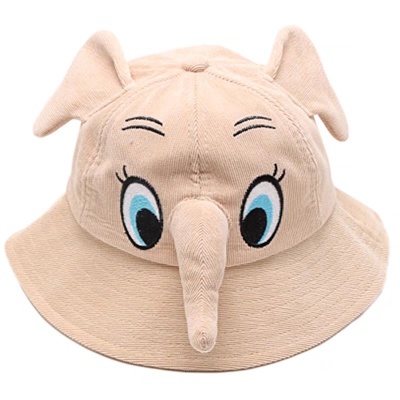 Mũ trẻ em vành dễ thương con voi mang nhẹ mát mẻ hút mồ hôi phù hợp mang đi chơi đi học NaHi ngochieu1111