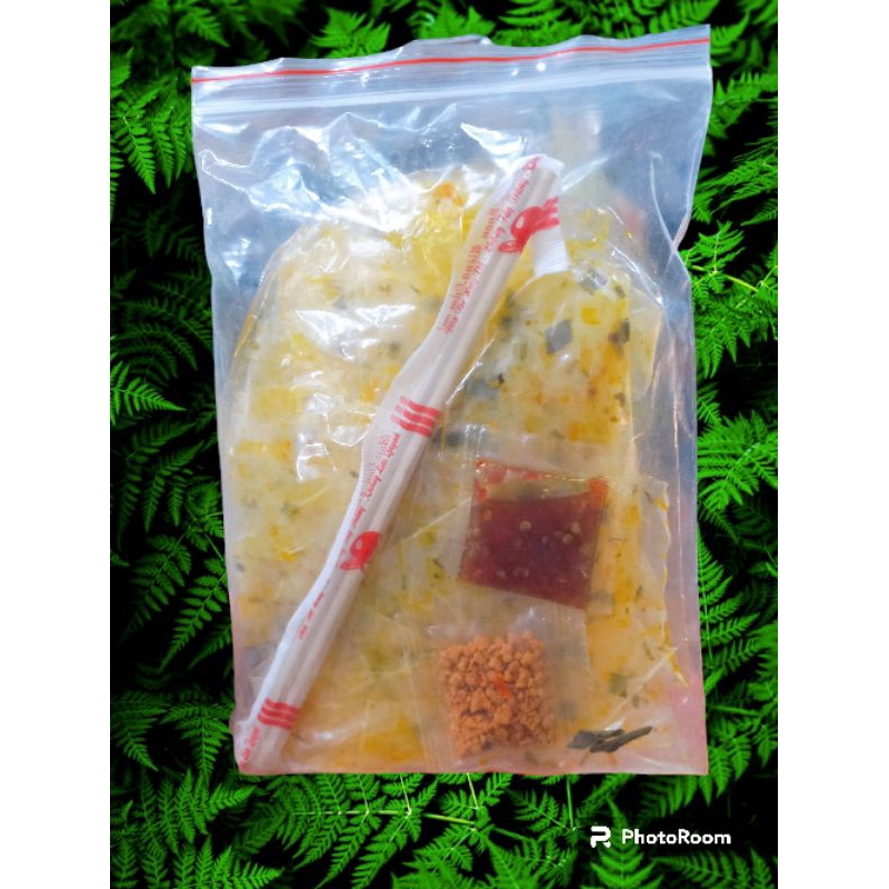 Bánh tráng phơi sương sate mỡ hành