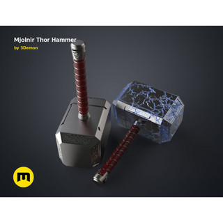 Búa Mjolnir bản Love and Thunder in 3D