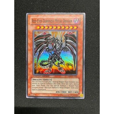 Thẻ Bài Mint90 Yugioh Monster Red-Eyes Darkness Metal Dragon ABPF-ENSE2 - Super
