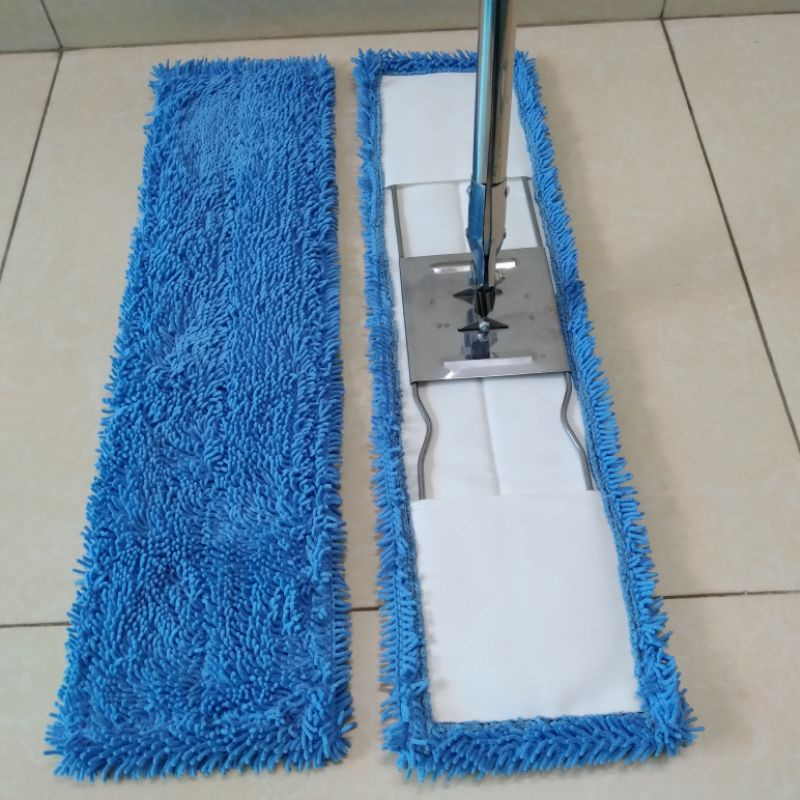 Miếng Lau Thay Thế Cây Lau Bẹ 45cm Lau Dễ Dàng Sạch Nhà Cửa