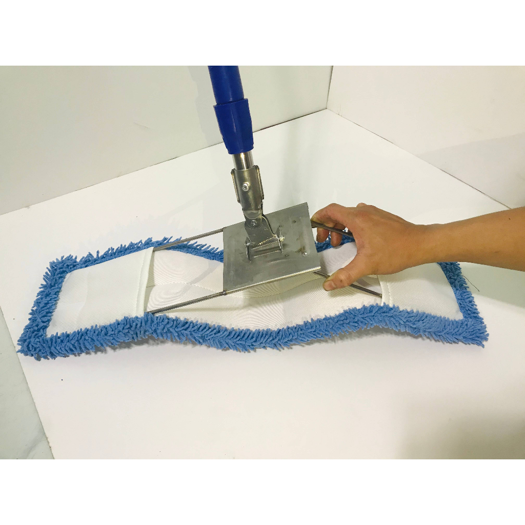 Miếng Lau Thay Thế Cây Lau Bẹ 45cm Lau Dễ Dàng Sạch Nhà Cửa