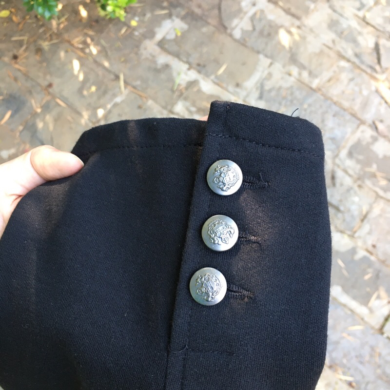 [4L] Khoác vest có nón NoBrand hooded blazer