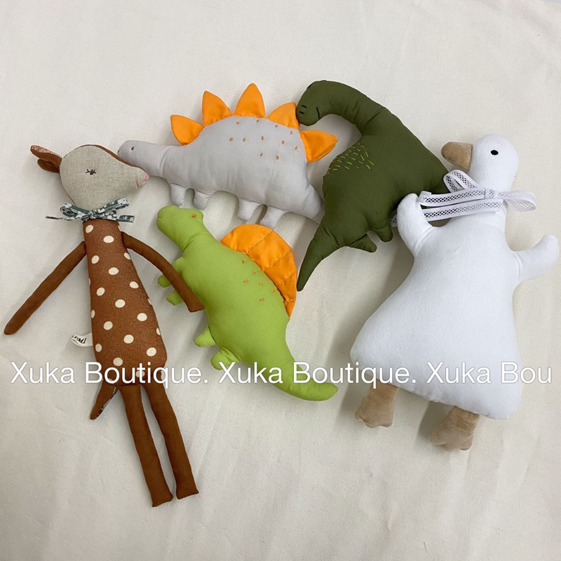 Thú Bông Khủng Long 100% Cotton An Toàn Cho Bé Yêu