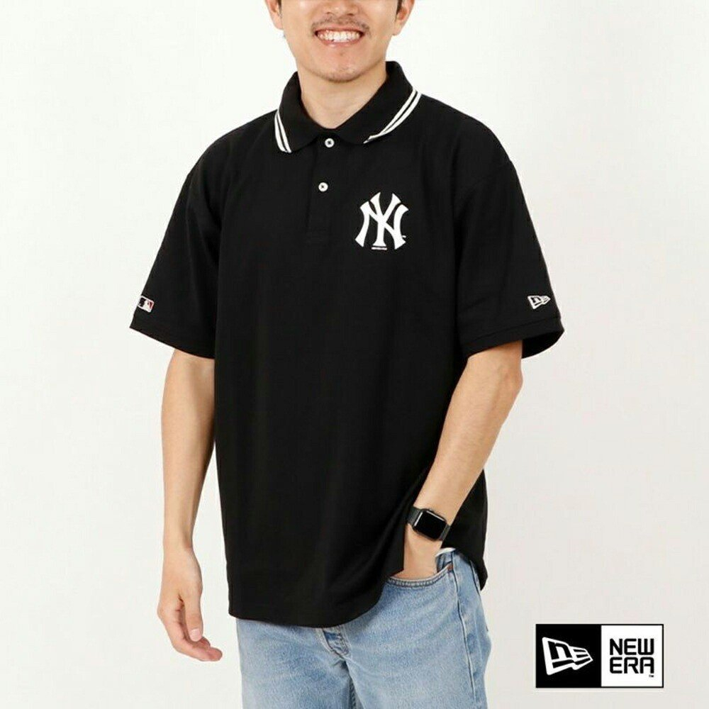 Áo POLO NEW ERA - NY YANKEES - ĐEN - CODE: 13516808