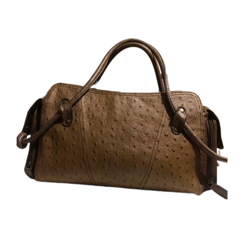 Túi xách tay nữ da đà điểu cho bạn công sở .