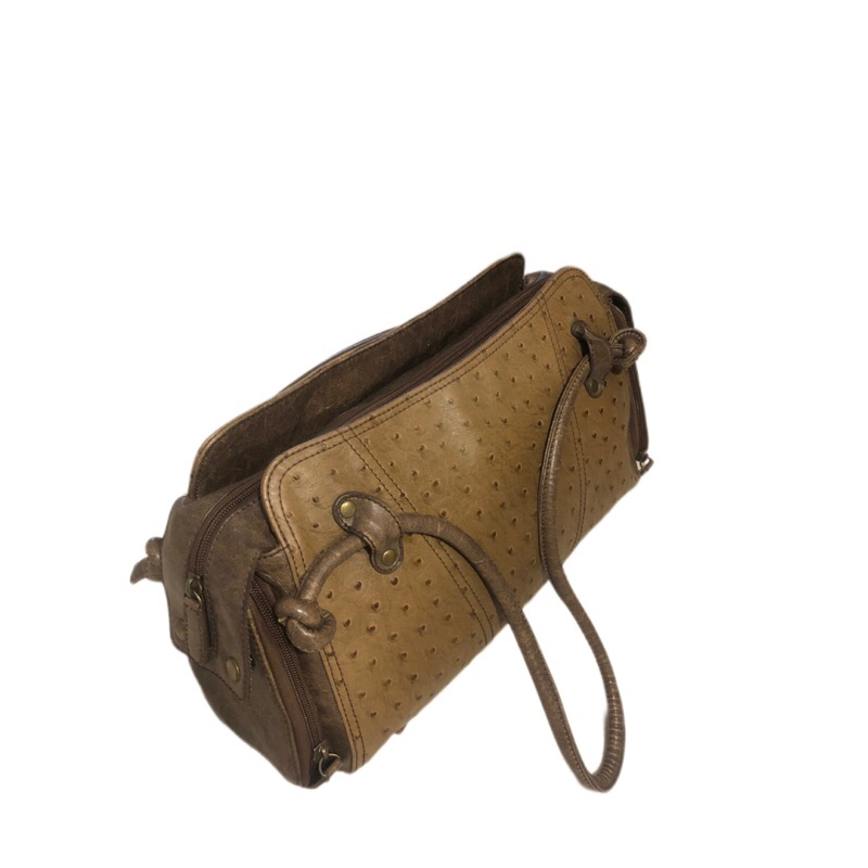 Túi xách tay nữ da đà điểu cho bạn công sở .