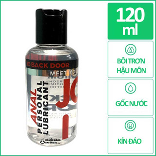 Gel bôi trơn Hậu Môn Jo Back Door Siêu trơn mượt, gốc nước an toàn - 120ml