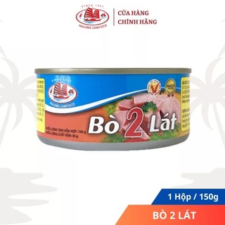 Thịt bò 2 lát 150g - đồ hộp hạ long