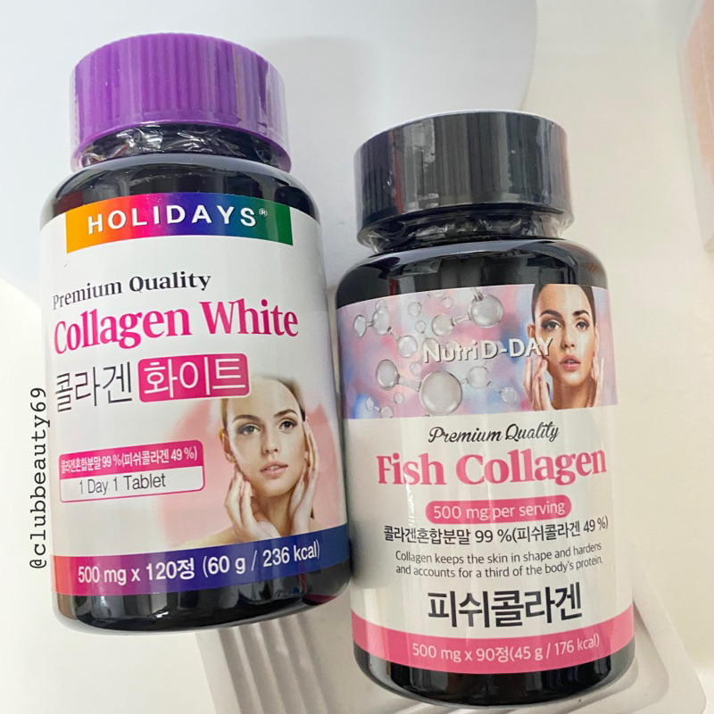 (Chính hãng- đủ bill) Collagen cá Fish Collagen NutriD- Day đẹp da 90 v.iên