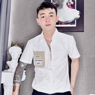 Áo Sơ Mi nam tay ngắn áo sơ mi kiểu dáng hàn quốc