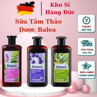Sữa tắm thảo dược Balea Krauterbad Eukalyptus 500ml hoa bạch đàn & oải hương an toàn cho da