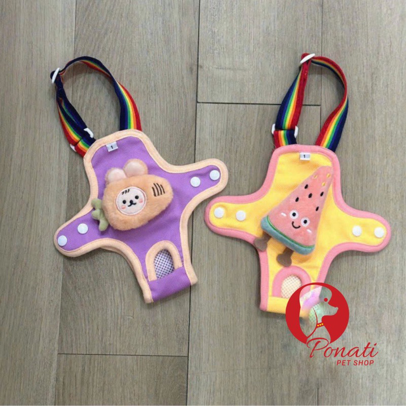 Áo Yếm Tã Sinh Lý Chó Cái - Mèo Chống Tuột