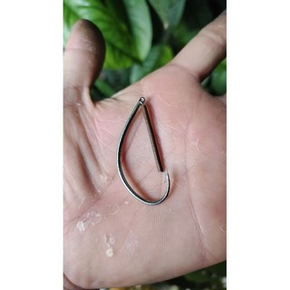 Lưỡi câu cá lóc thủ công lưỡi câu cá lóc móng heo thép 1.8