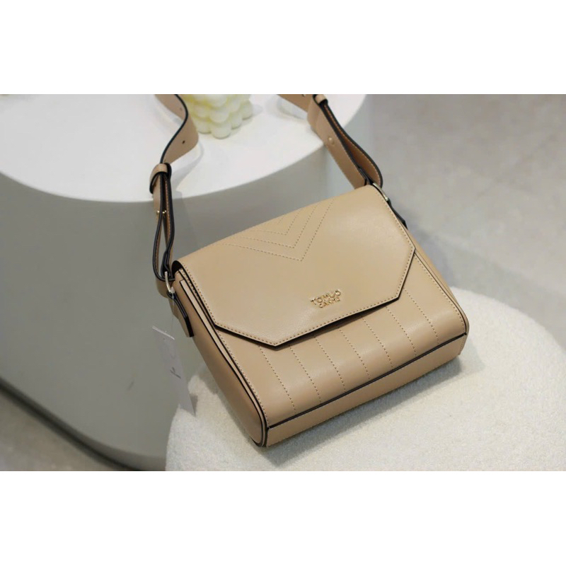 TÚI NẮP GẬP TOMUO CAMRME CROSSBODY